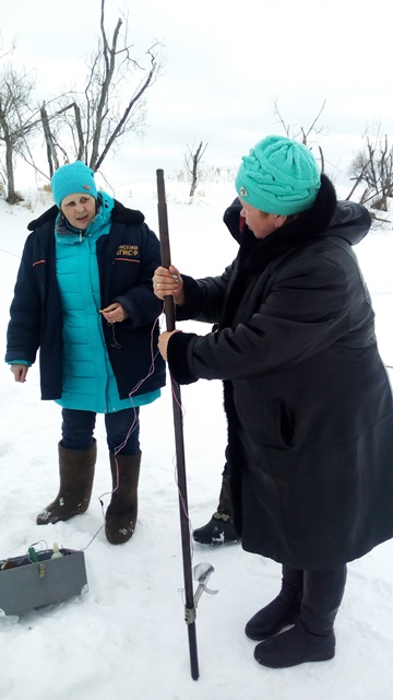 попова на инспекции в с.Ашлык с наблюдателем