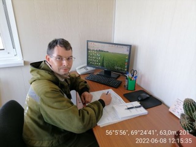 Агрометеоролог Дмитрий Латынцев